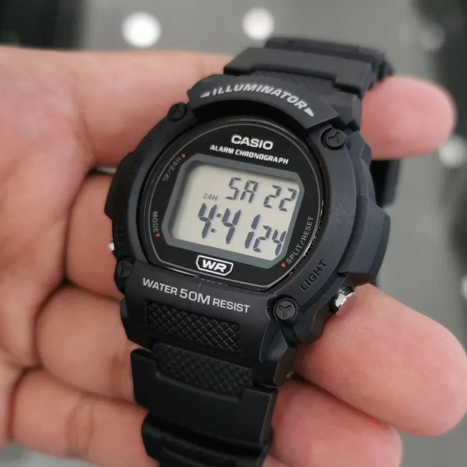 Casio Alarm Digital Watch W-219H-1AV