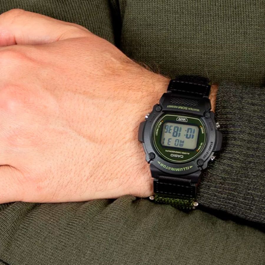 CASIO W-219HB-3A MEN WATCH