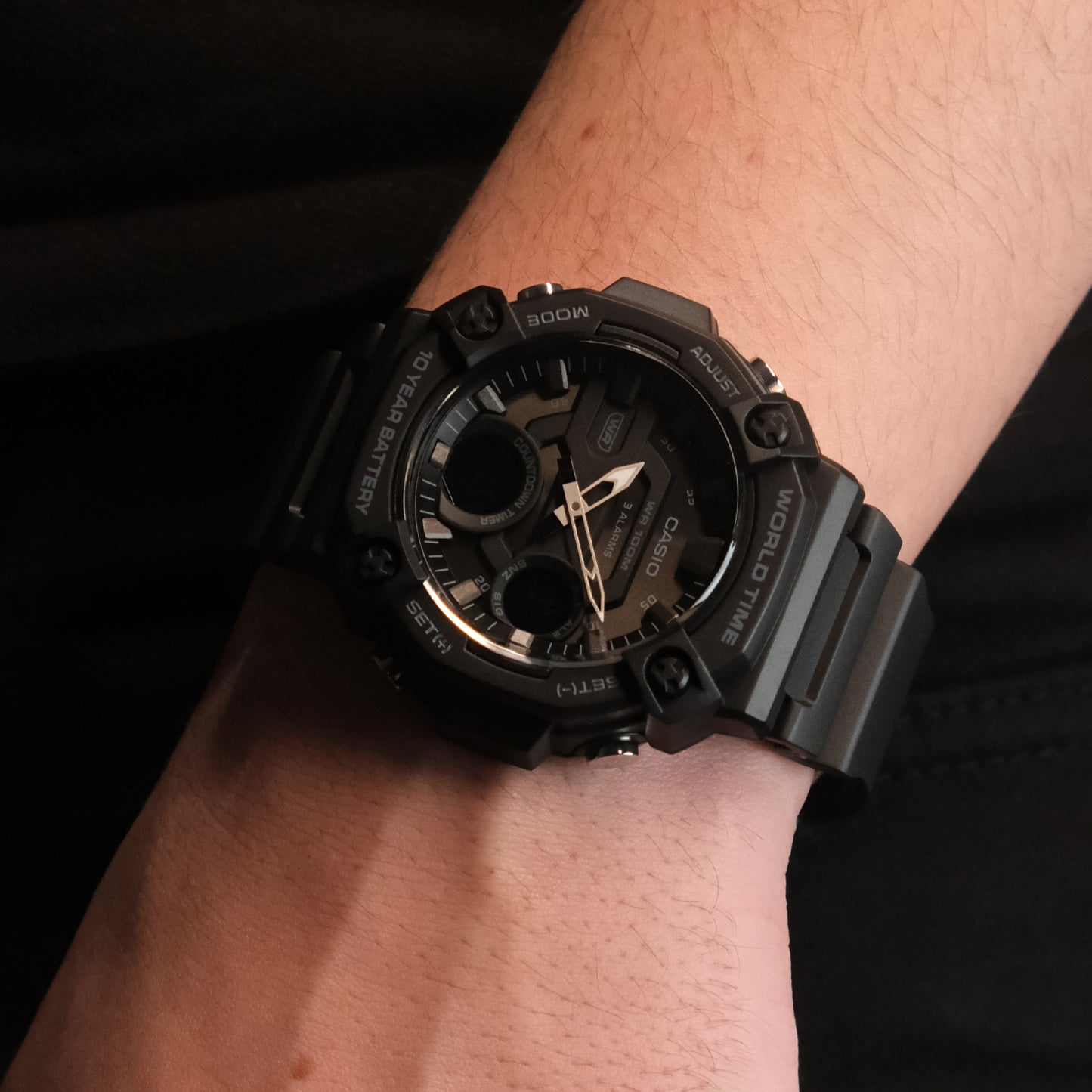 CASIO AEQ-120W-1B MEN WATCH