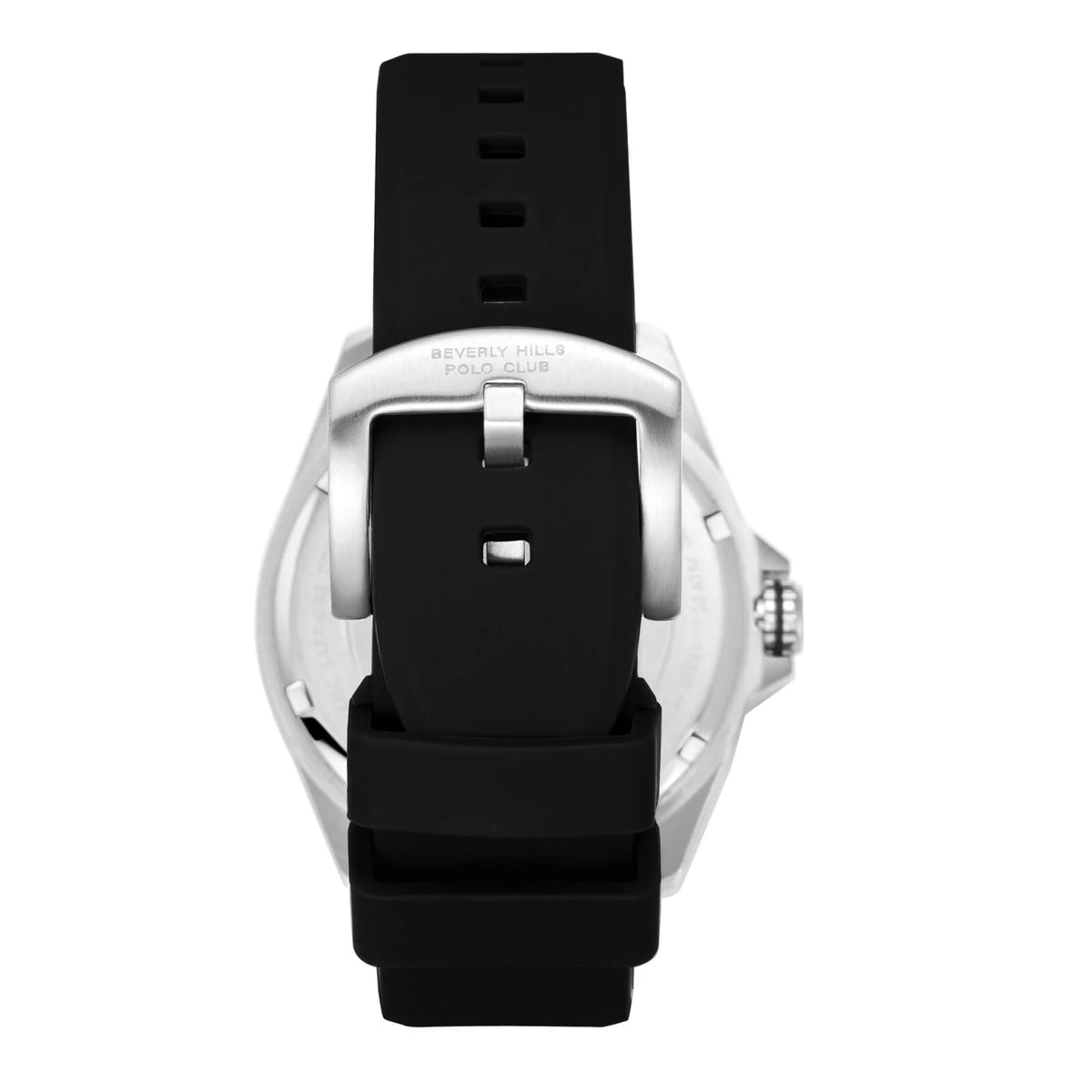 POLO BP3837X.361 BLACK RUBBER BAND GREY DIAL FOR MEN