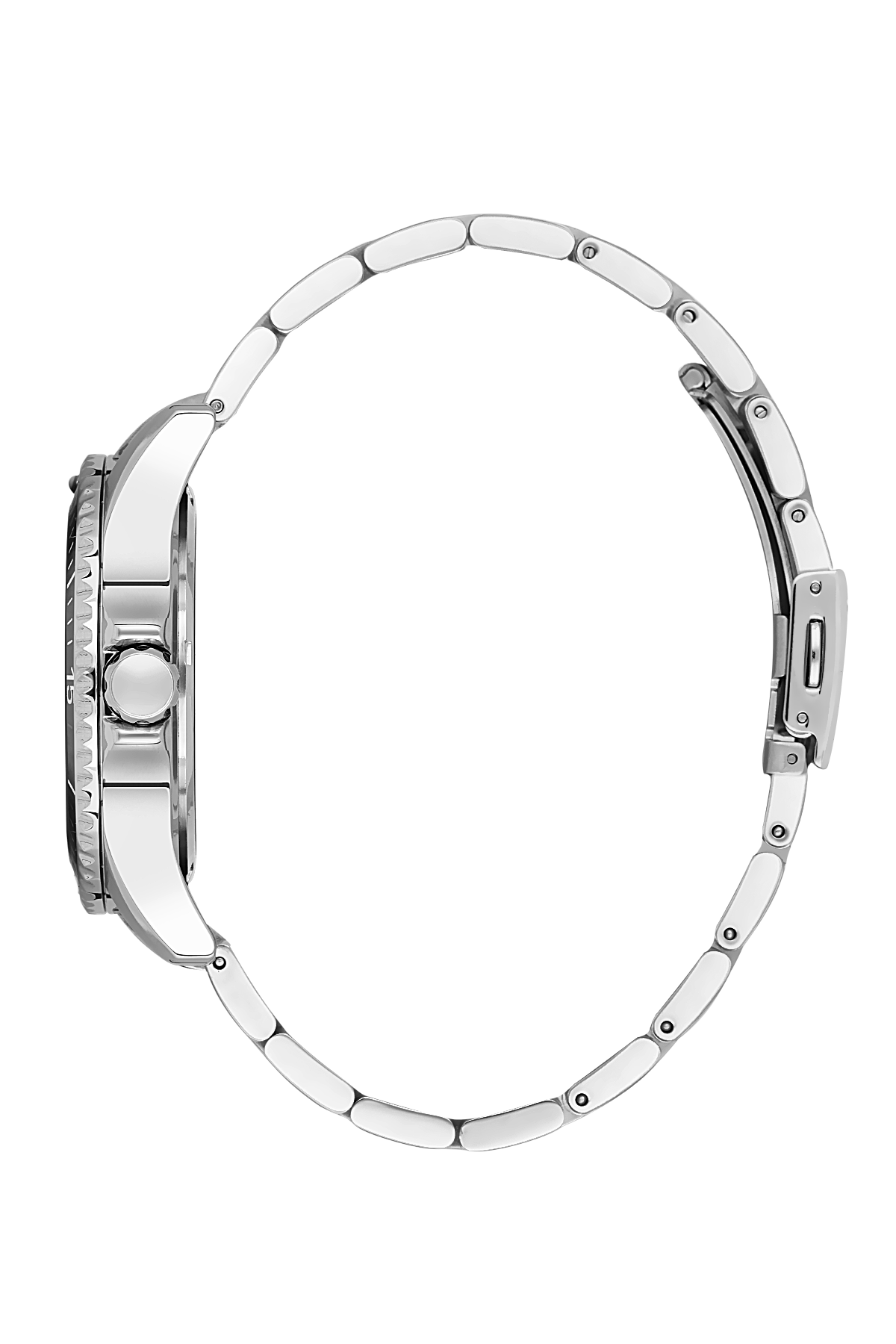 DANIEL KLEIN DK.1.13684-4 SILVER STEEL BAND ORANGE DIAL FOR MEN