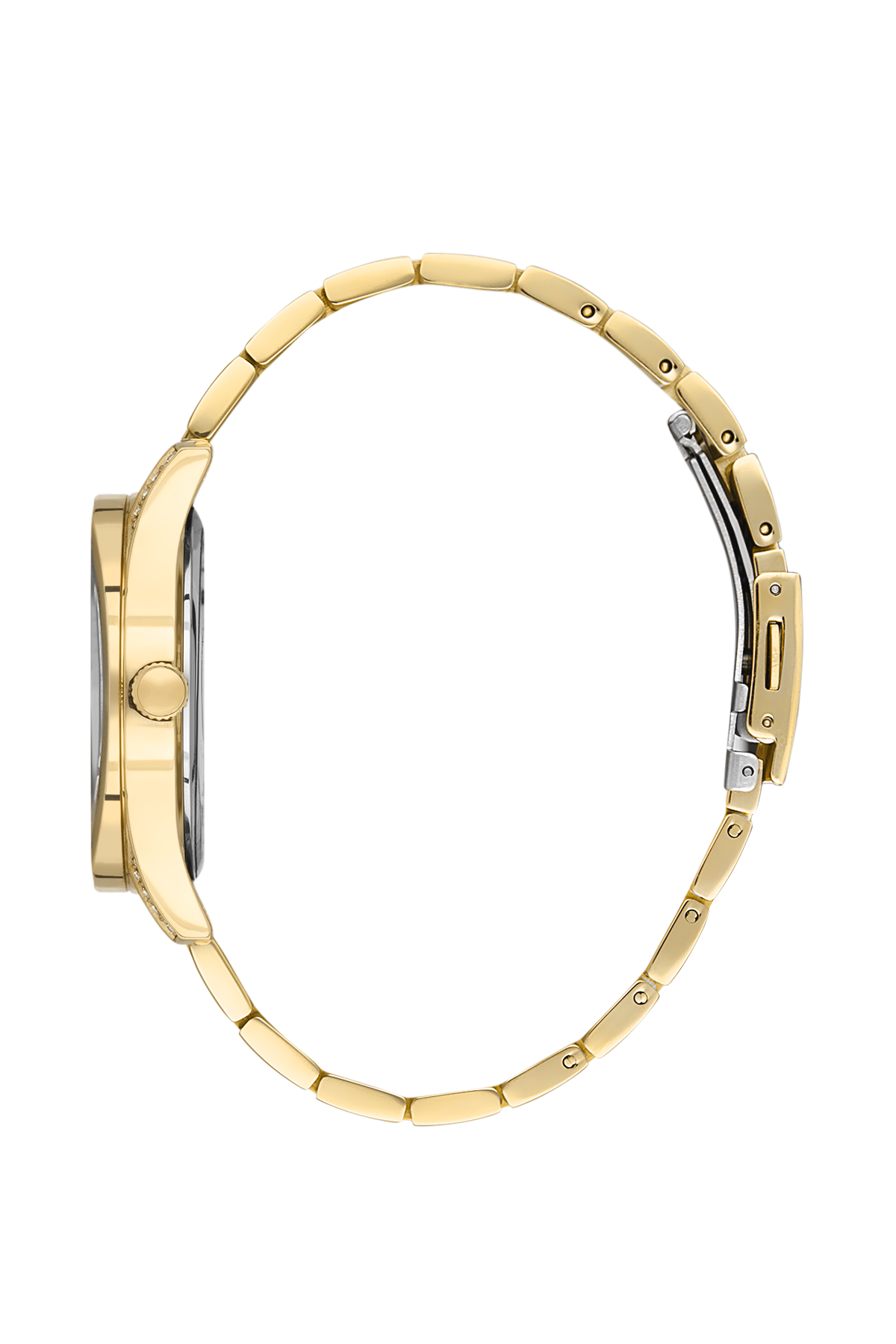 DANIEL KLEIN DK.1.13731-3 GOLDEN STEEL BAND GREEN DIAL FOR WOMEN