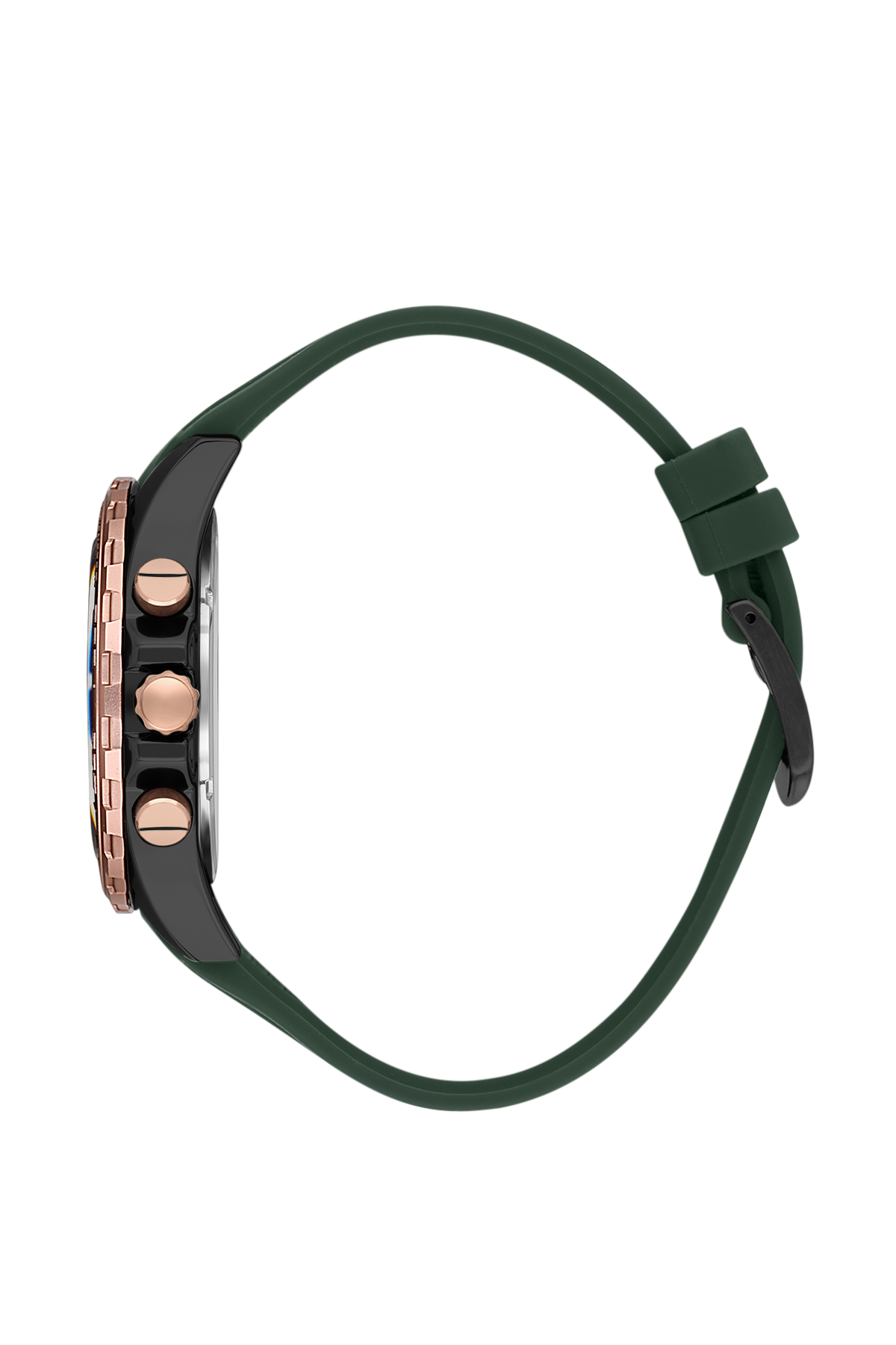 DANIEL KLEIN DK.1.13742-4 GREEN RUBBER BAND GREEN DIAL FOR MEN