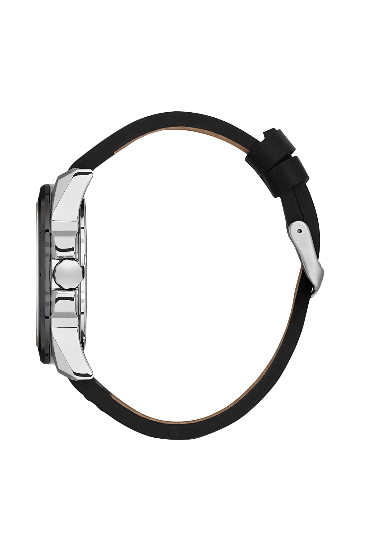 DANIEL KLEIN DK.1.13975-3 BLACK LEATHER BAND NAVY BLUE DIAL FOR MEN