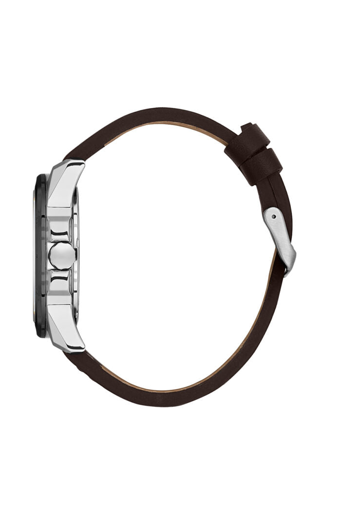 DANIEL KLEIN DK.1.13975-4 BROWN LEATHER BAND GREEN DIAL FOR MEN
