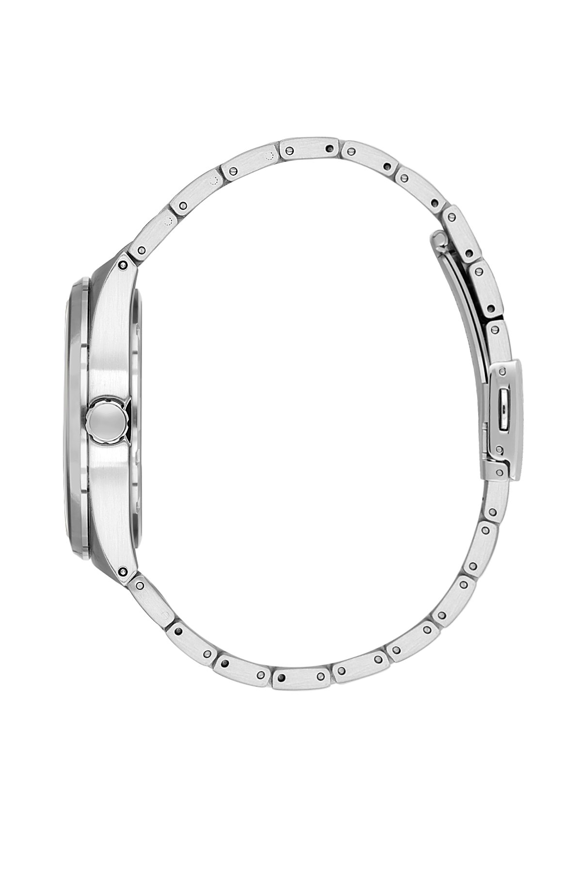DANIEL KLEIN DK.1.14070-2 SILVER STEEL BAND BLACK DIAL FOR MEN