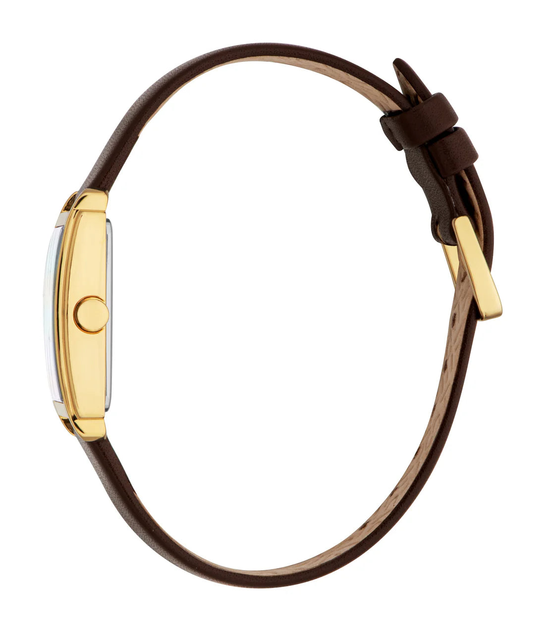 ESPRIT ES1L556L0025 BROWN LEATHER BAND WHITE DIAL FOR WOMEN