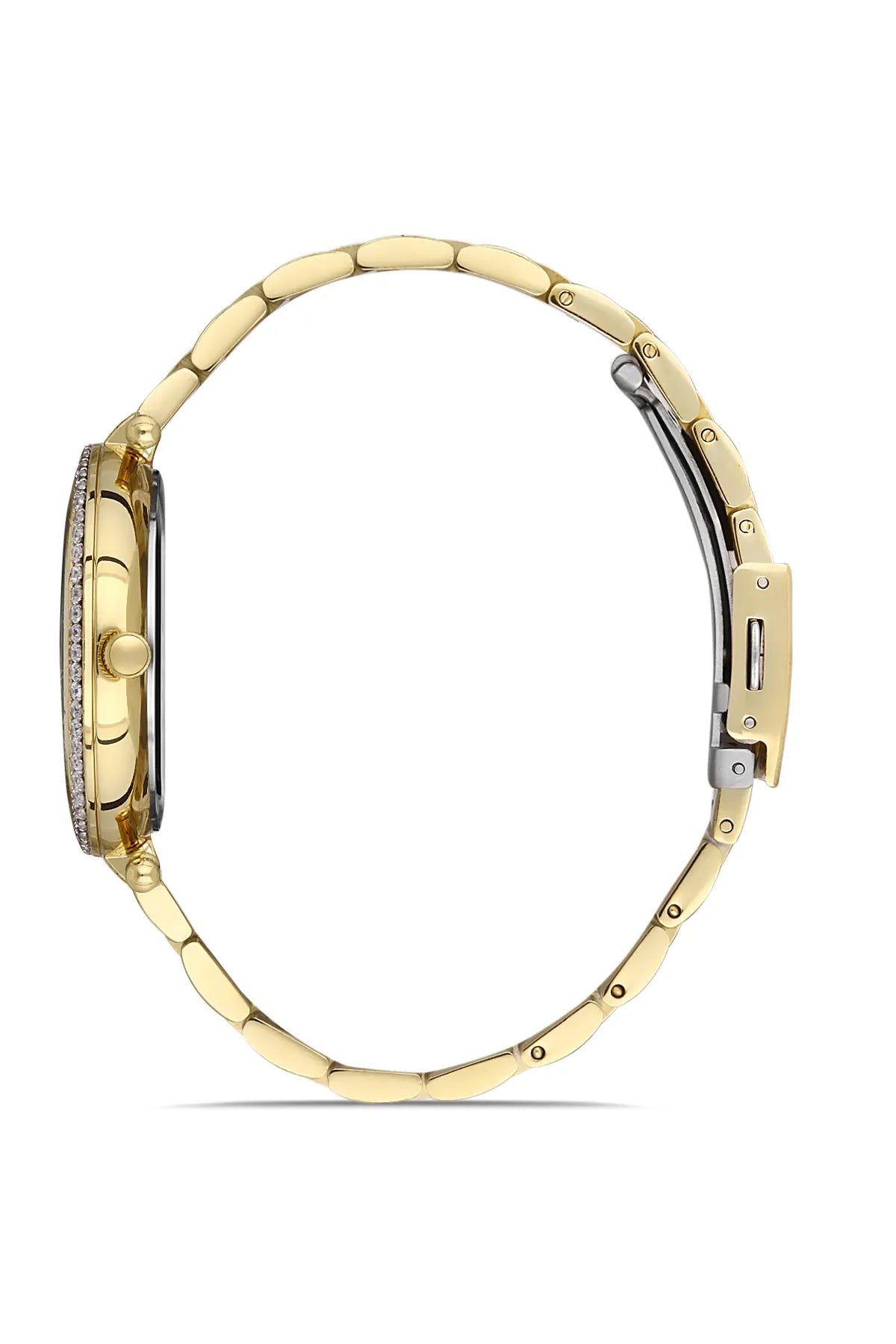 FREELOOK FL.1.10341-2 GOLDEN STEEL BAND WHITE DIAL FOR WOMEN