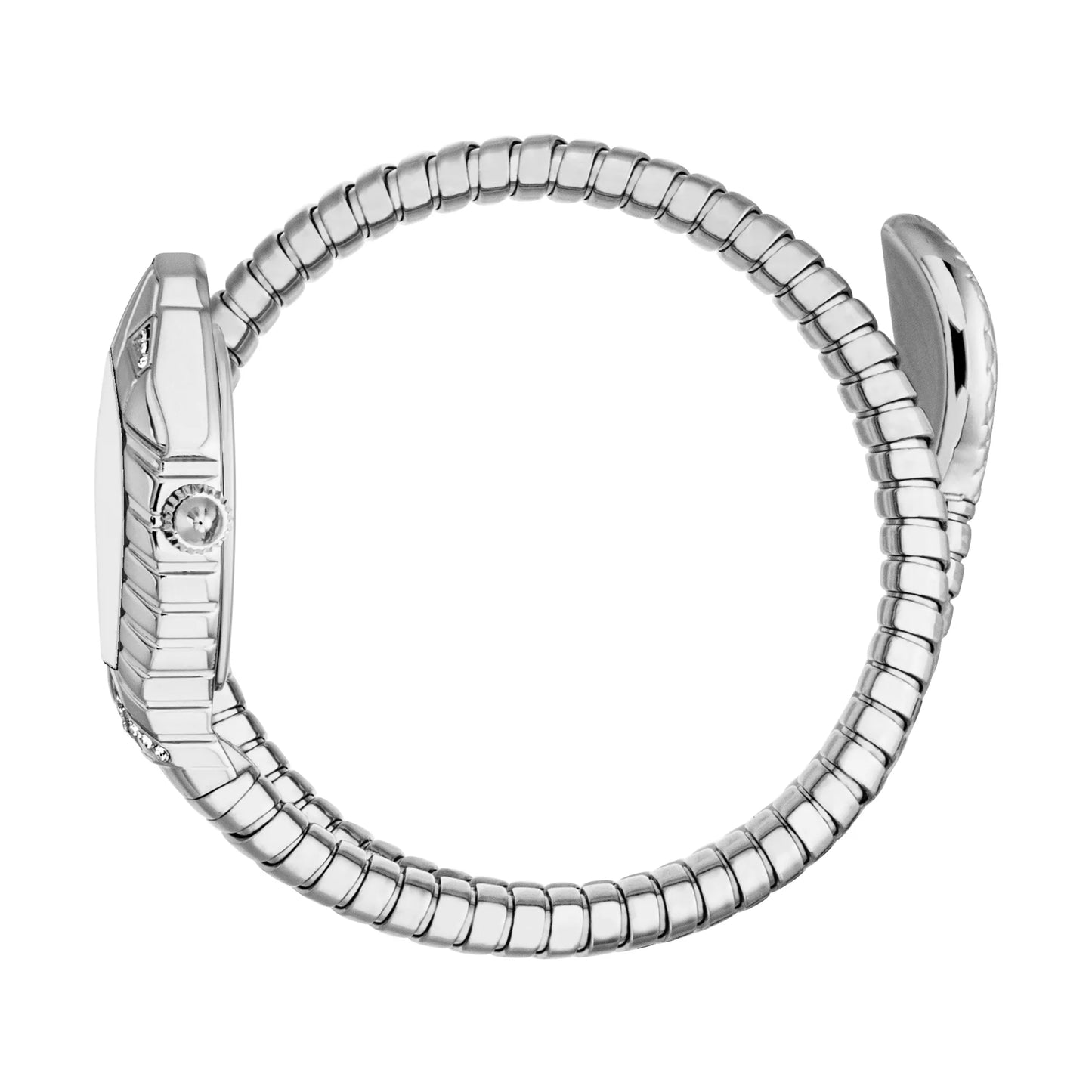 JUST CAVALLI JC1L356M0015 SILVER STEEL BAND WHITE DIAL FOR WOMEN