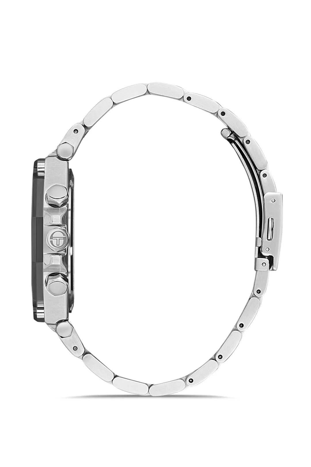 SERGIO TACCHINI ST.1.10366-4 SILVER STEEL BAND GREY DIAL FOR MEN