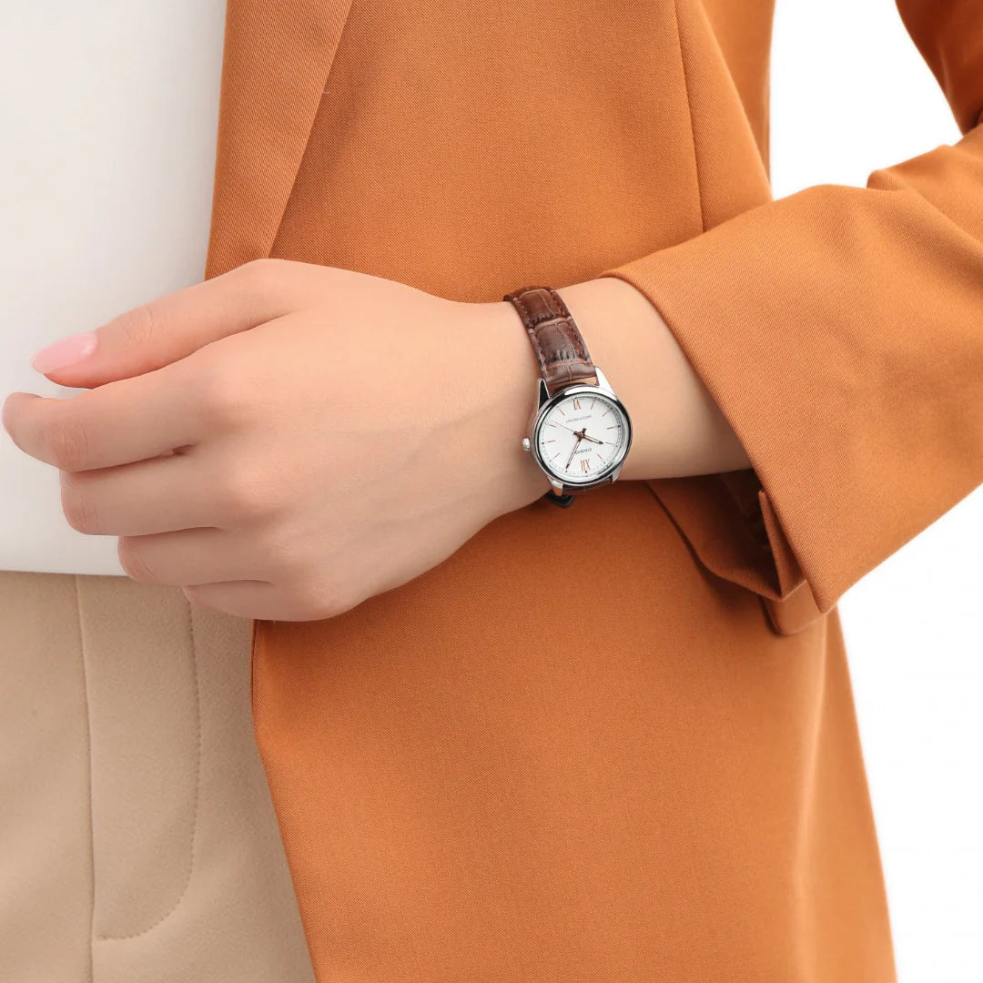 Casio LTP-V005L-7B3 Women's Standard Analog Brown