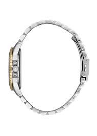 FREELOOK FL.1.10337-4 SILVER AND GOLD STEEL BAND SILVER DIAL FOR WOMEN