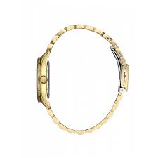 FREELOOK FL.1.10380-4 GOLDEN STEEL BAND SILVER DIAL FOR WOMEN