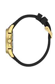 FREELOOK FL.1.10419-4 BLACK RUBBER BAND BLACK DIAL FOR WOMEN