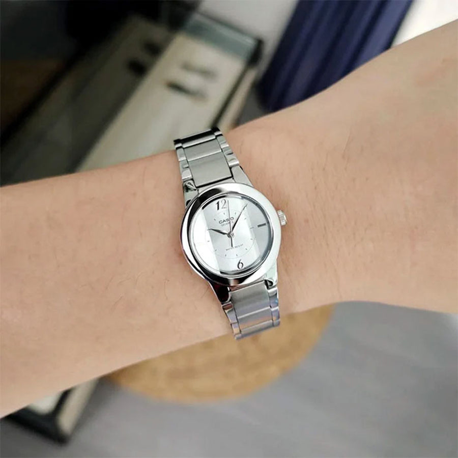 Casio LTP-1230D-7CDF (SH35) Stainless Steel , Women Watch