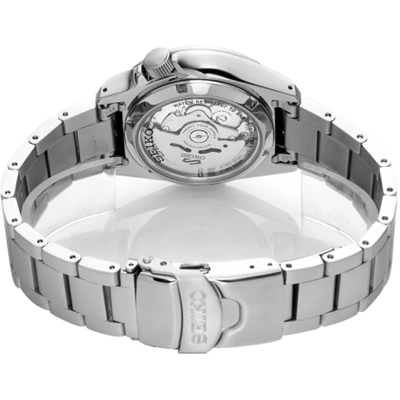 SEIKO SRPE53K1 SILVER STEEL BAND NAVY BLUE DIAL FOR MEN