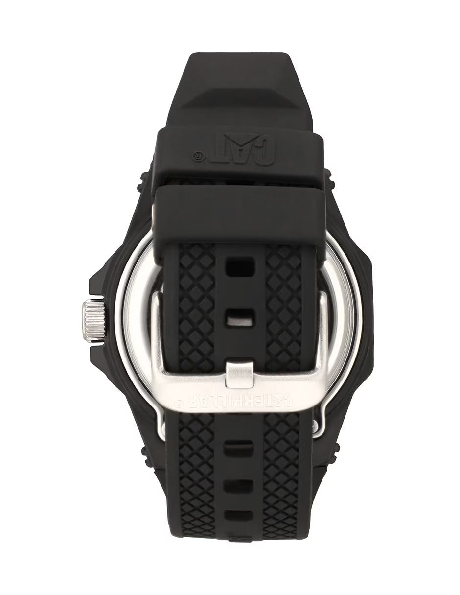 CAT LT.141.21.731 Black Rubber Band Yellow Dial For Men