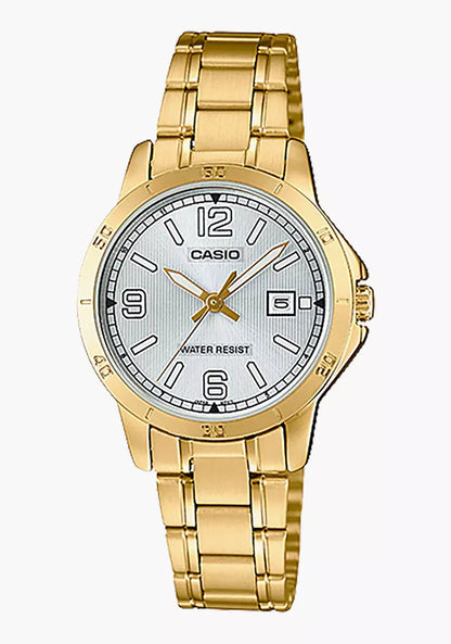 Casio LTP-V004G-7B2 Women's Gold Tone Stainless