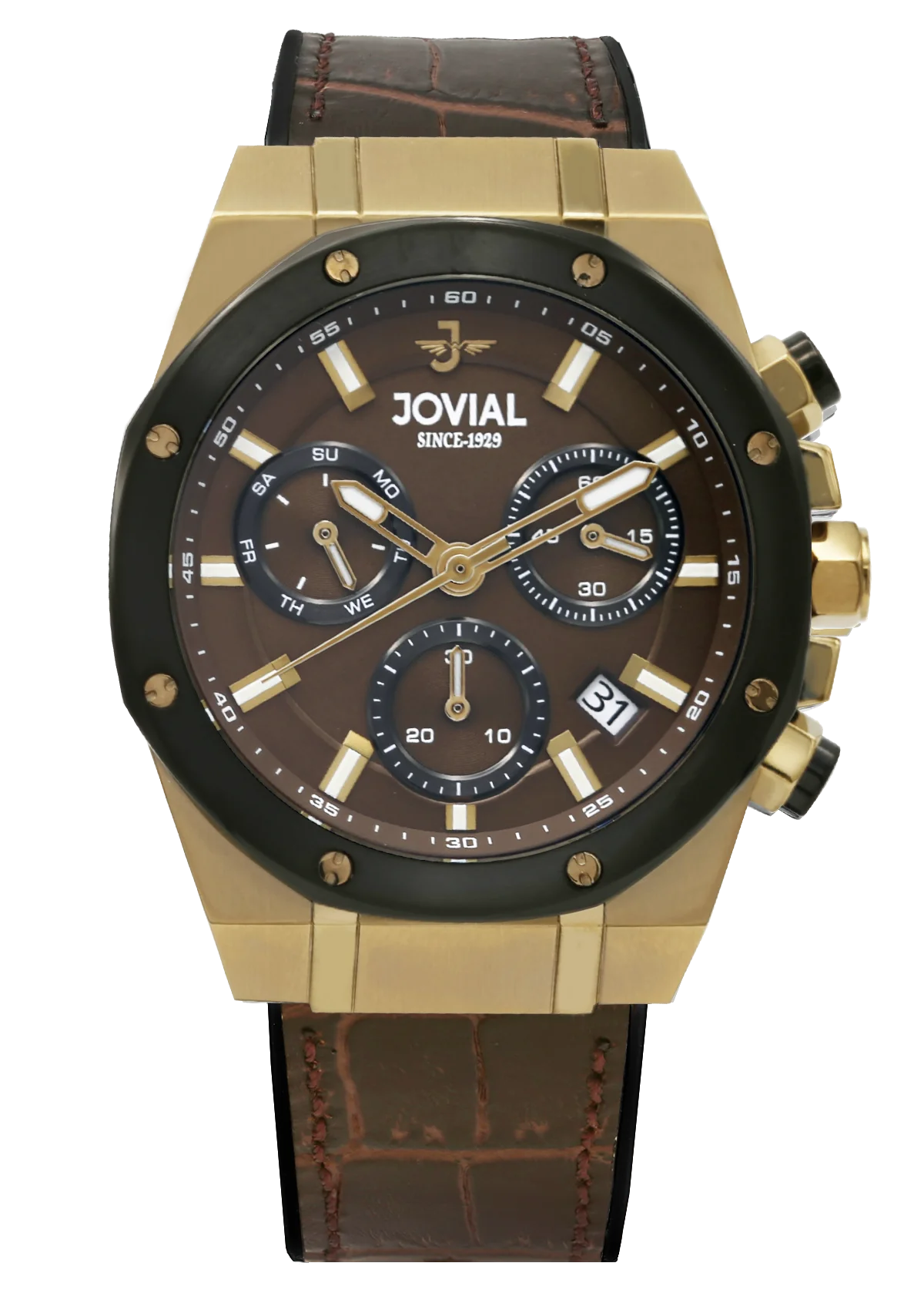 JOVIAL 18514GGRC40E MEN WATCH