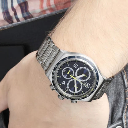 Swatch Men Watch SPRINKLED WATER YVS411G