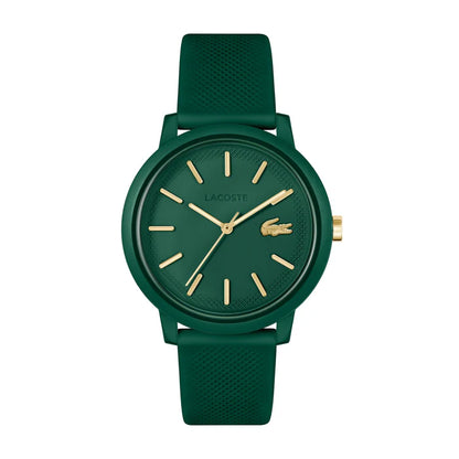 LACOSTE '2011445 GREEN RUBBER BAND GREEN DIAL  FOR MEN