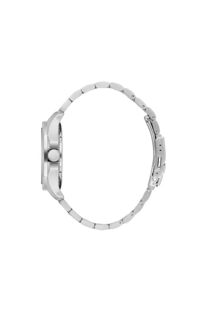 BIGOTTI BG.1.10625-3 SILVER STEEL BAND NAVY BLUE DIAL  FOR MEN