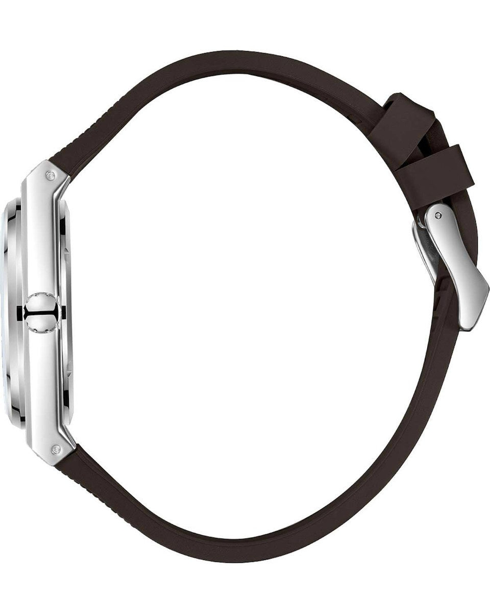 LEE COOPER LC08250.362 BROWN RUBBER BAND BROWN DIAL  FOR MEN
