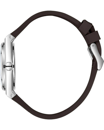 LEE COOPER LC08250.362 BROWN RUBBER BAND BROWN DIAL  FOR MEN