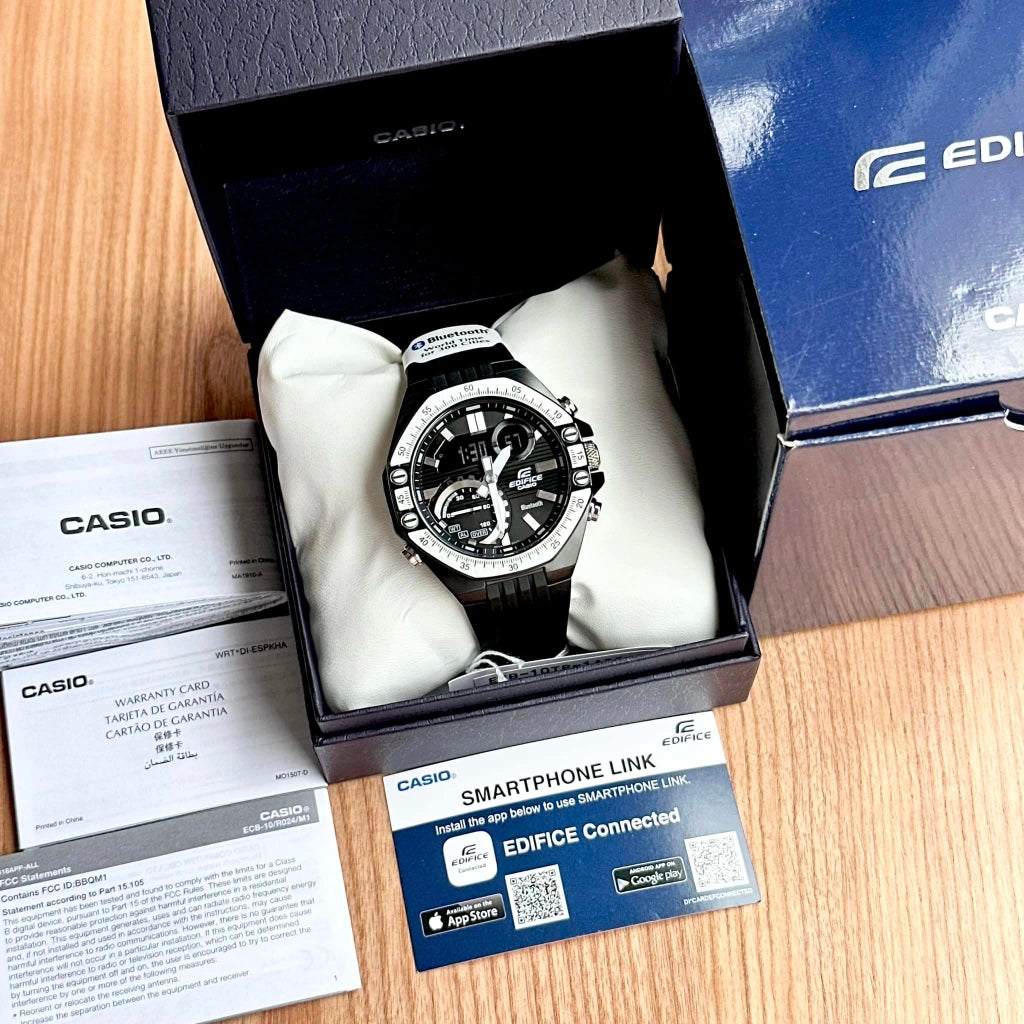 CASIO EDIFICE ECB-10TP-1A MEN WATCH