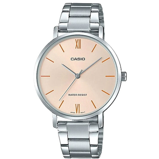 Casio LTP-VT01D-4B Women's Minimalistic Stainless