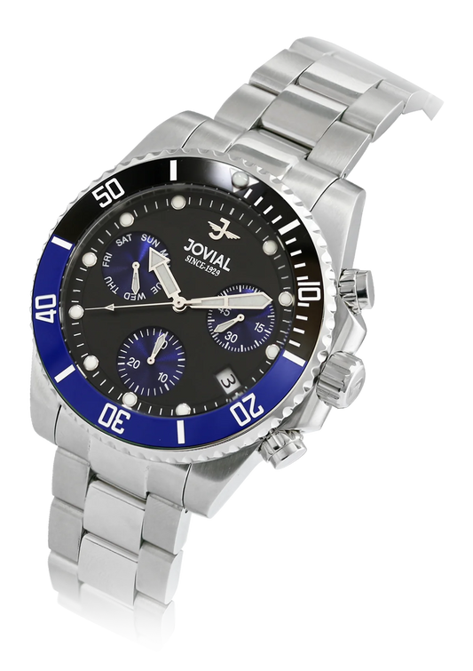 JOVIAL 6703GSMC03BL MEN WATCH