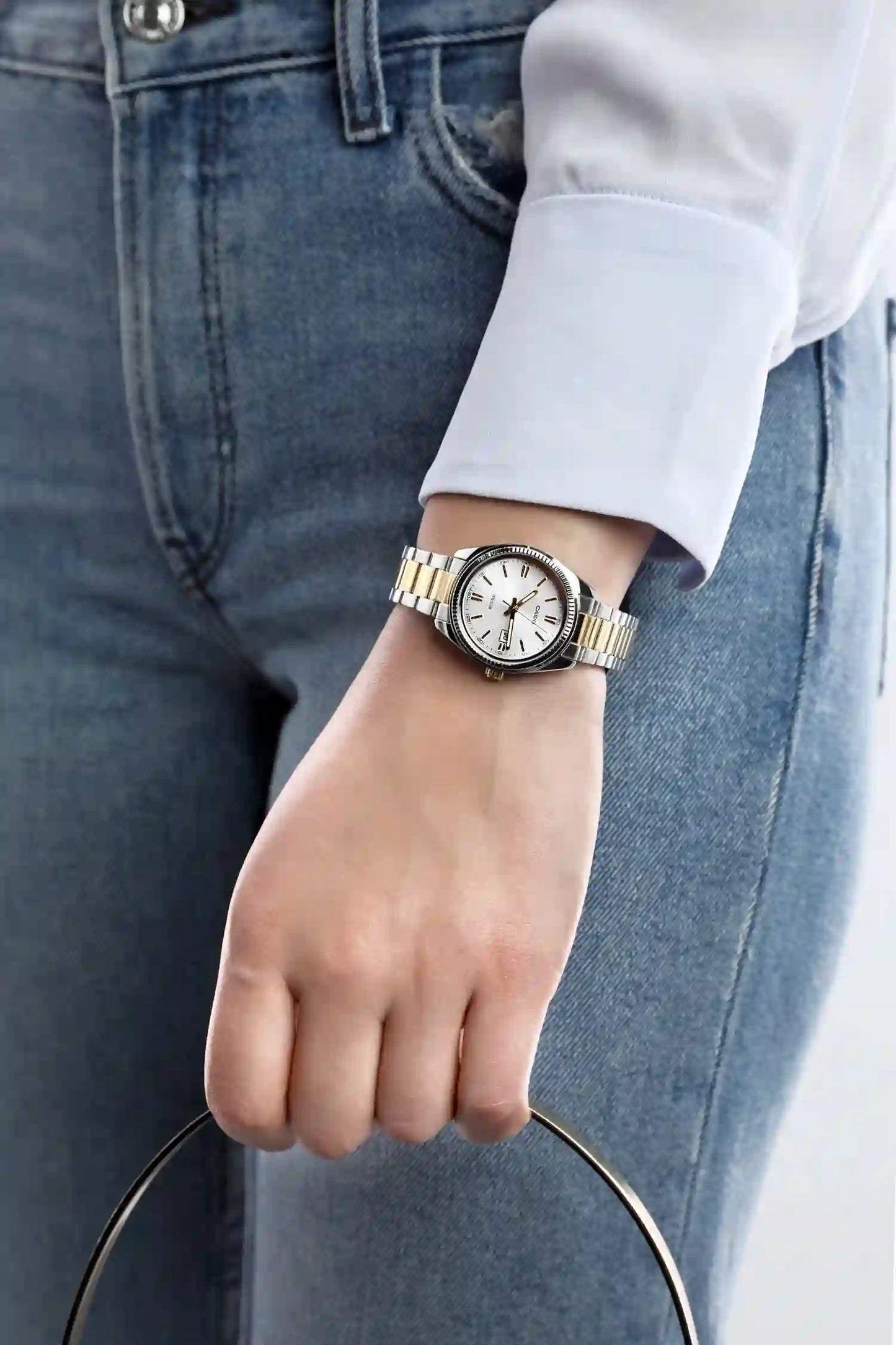 Casio, LTP-1302SG-7A, Women's Watch - Stainless Steel