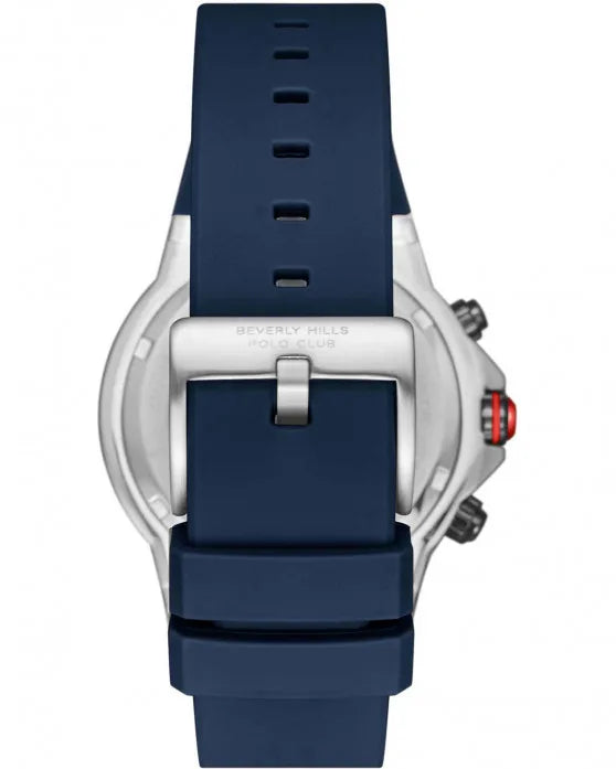 POLO BP3784X.399 NAVY BLUE RUBBER BAND NAVY BLUE DIAL  FOR MEN