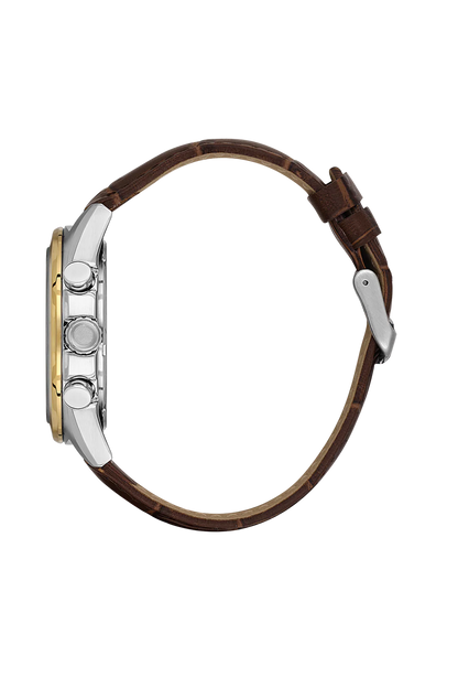 BIGOTTI BG.1.10630-5 BROWN LEATHER BAND GREEN DIAL  FOR MEN