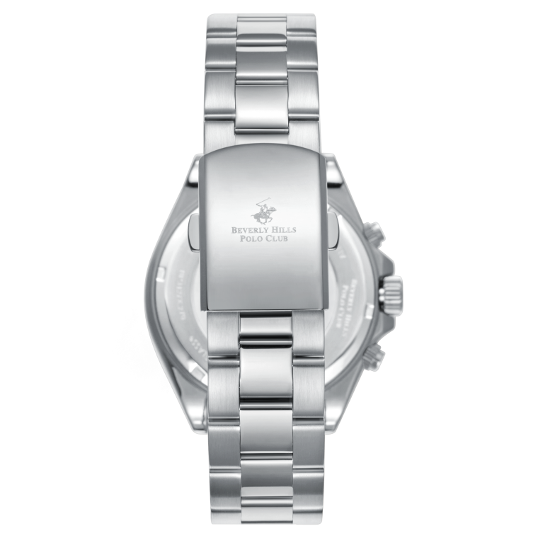 POLO BP3127X.392 SILVER STEEL BAND NAVY BLUE DIAL  FOR MEN