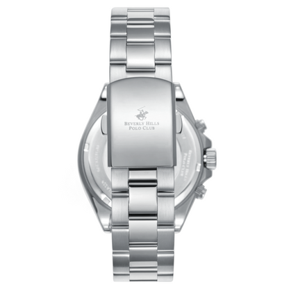 POLO BP3127X.392 SILVER STEEL BAND NAVY BLUE DIAL  FOR MEN