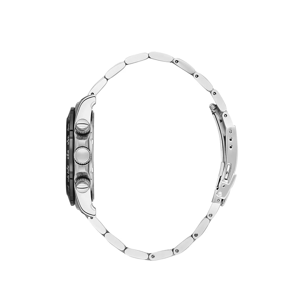 POLO BP3608X.330 SILVER STEEL BAND SILVER DIAL  FOR MEN