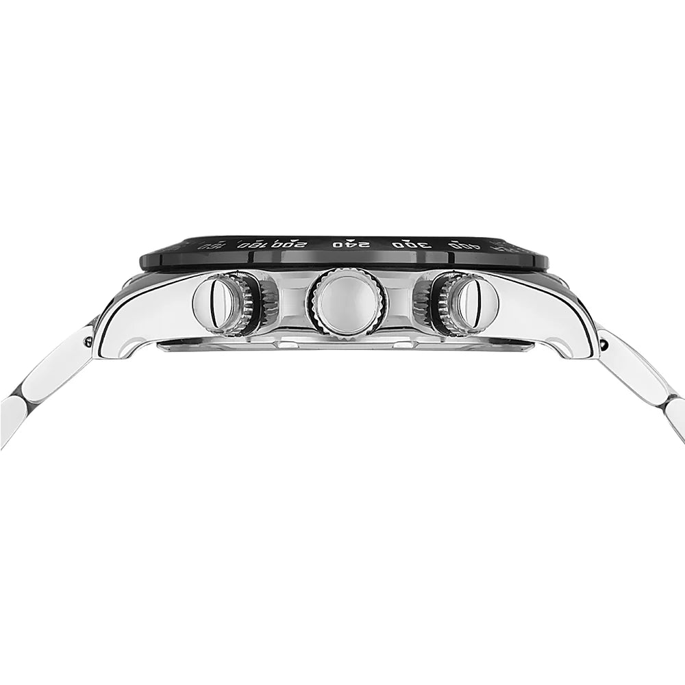 POLO BP3608X.330 SILVER STEEL BAND SILVER DIAL  FOR MEN
