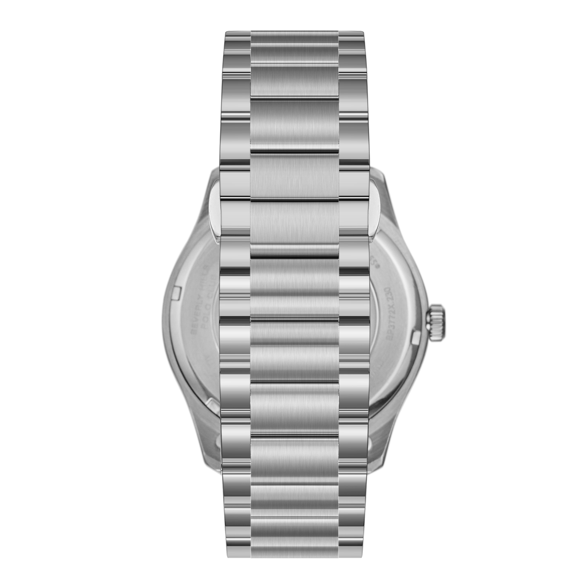 POLO BP3772X.330 SILVER STEEL BAND WHITE DIAL  FOR MEN