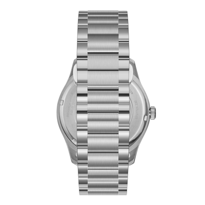 POLO BP3772X.330 SILVER STEEL BAND WHITE DIAL  FOR MEN