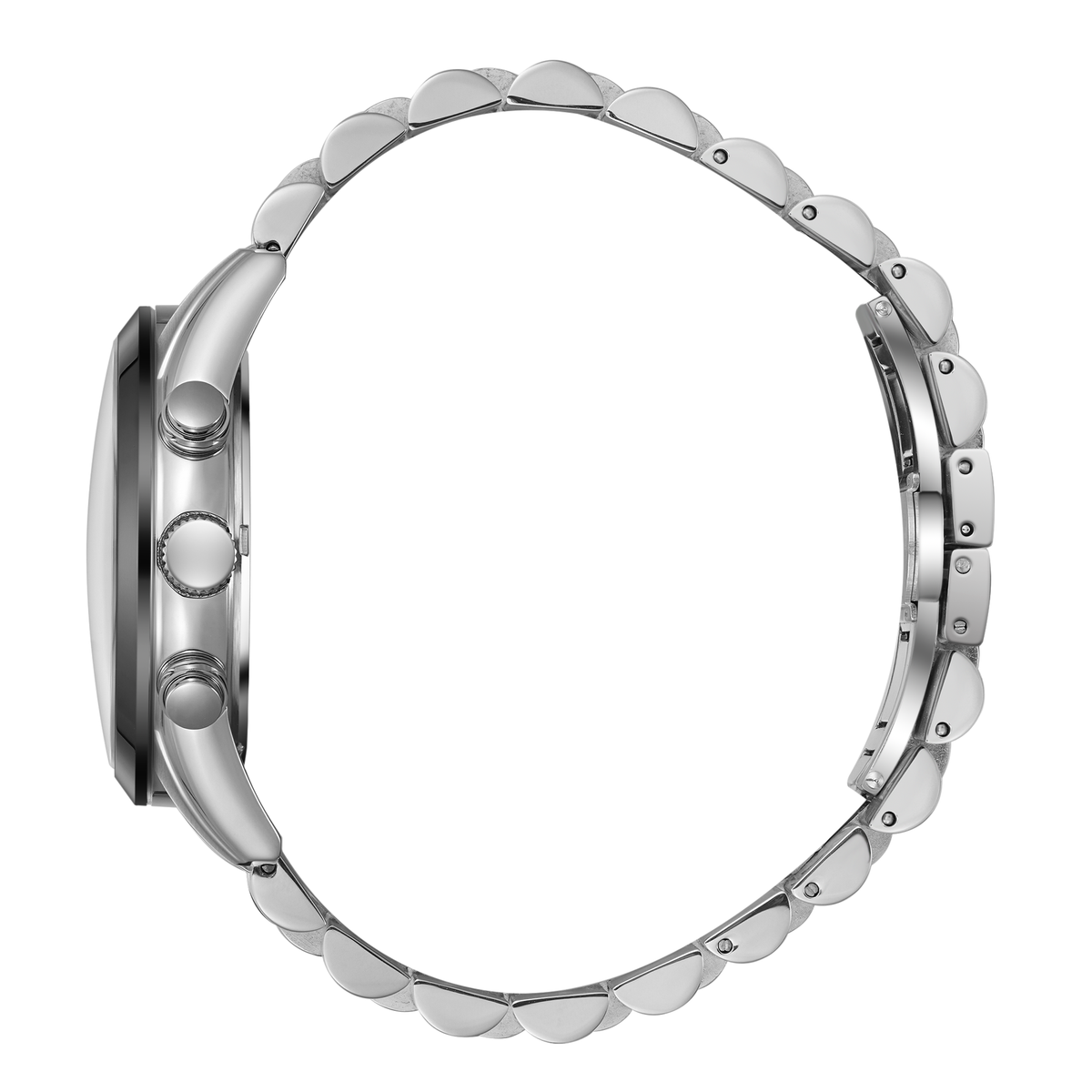 POLO BP3782X.330 SILVER STEEL BAND SILVER DIAL  FOR MEN