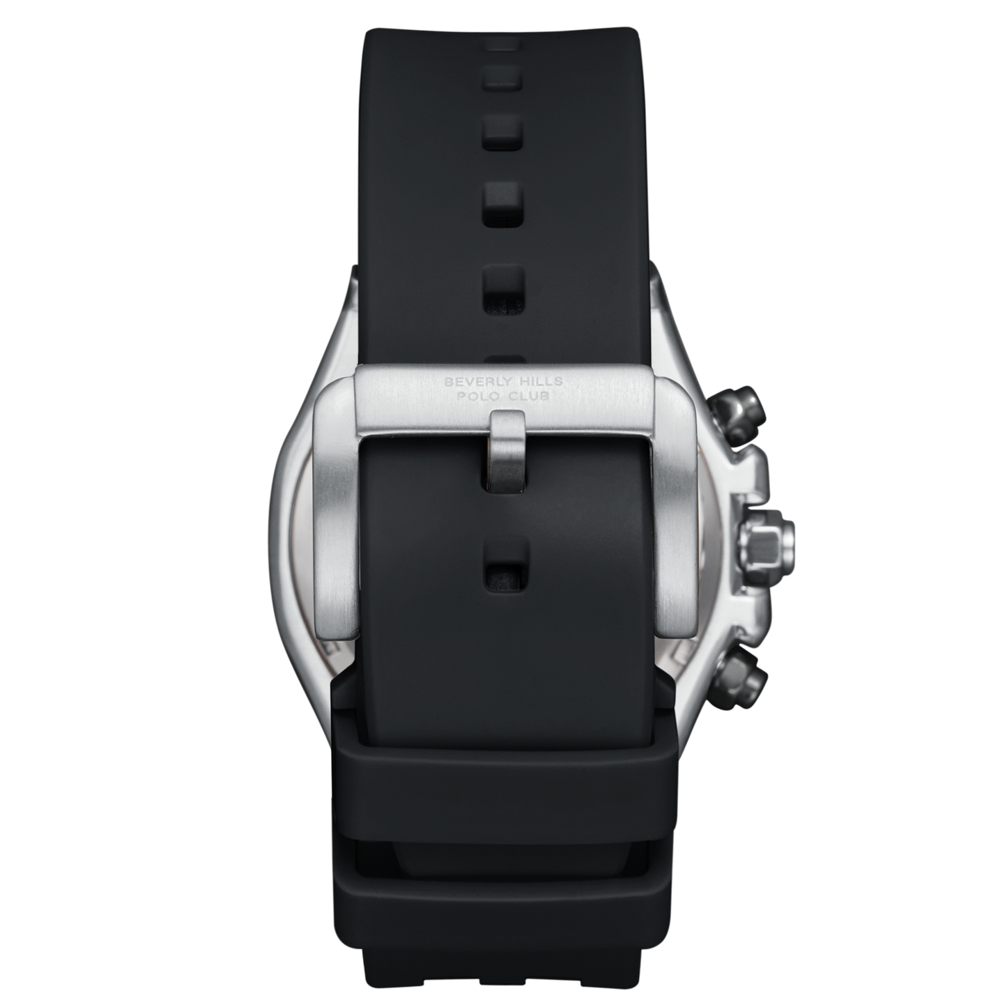 POLO BP3783X.351 BLACK RUBBER BAND BLACK DIAL  FOR MEN