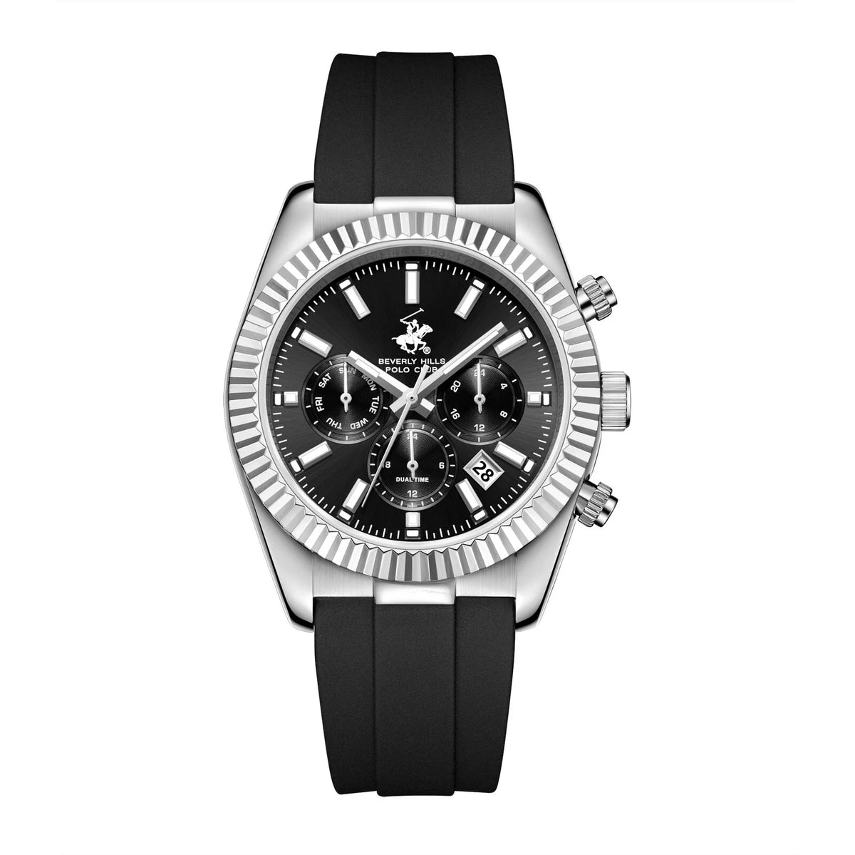 POLO BP3836X.361 SILVER STEEL BAND GREY DIAL  FOR MEN