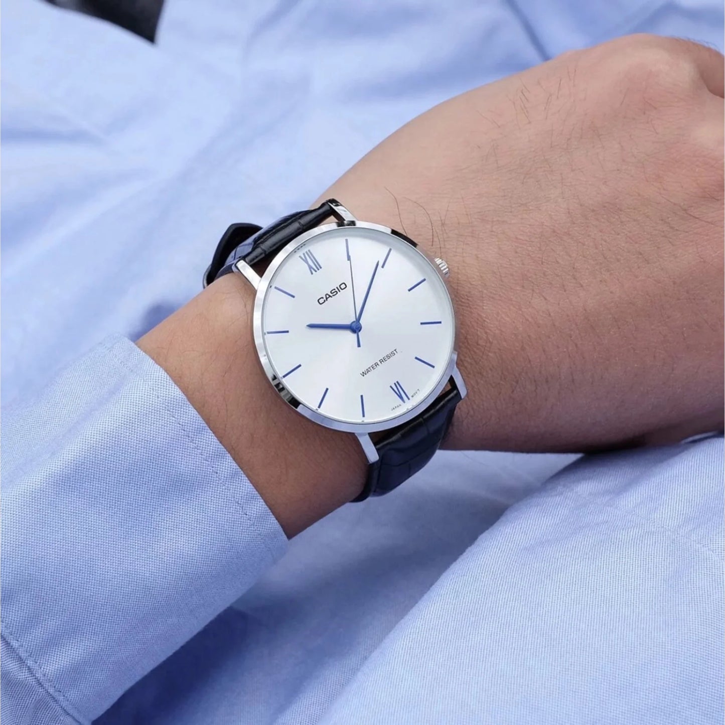 Casio Black Watch MTP-VT01L-7B1 , Men