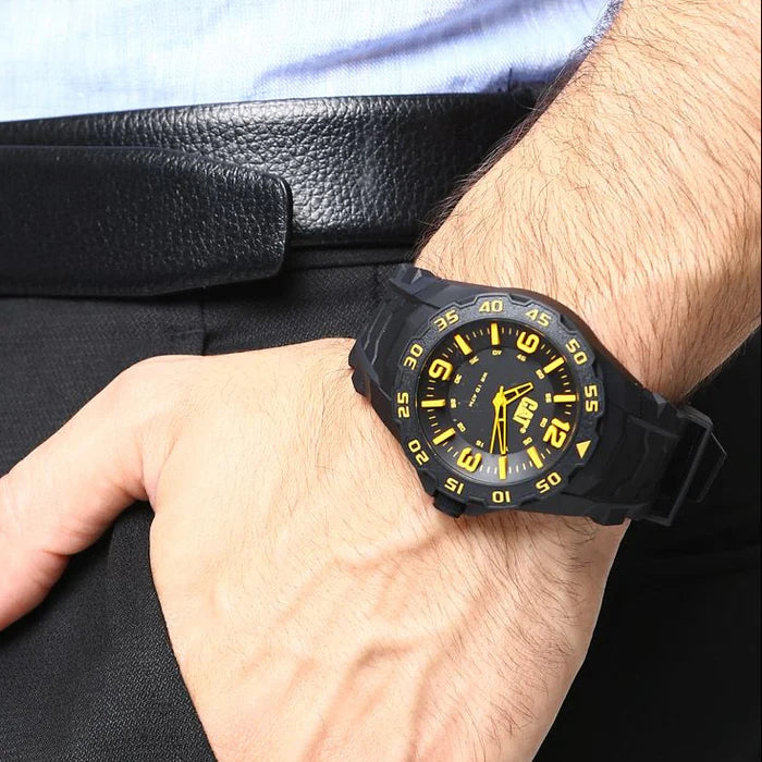 CAT LB.111.21.137 Black Rubber Band Black Dial For Men