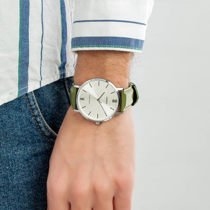 CASIO MTP-VT01L-3B MEN WATCH