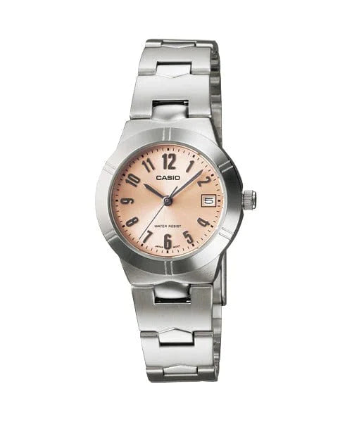 Casio LTP-1241D-4A3 Analog Womens Watch Date LTP-1241 Stainless Steel