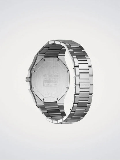 D1 MILANO D1-UTBJ06 SILVER STEEL BAND GREEN DIAL FOR MEN