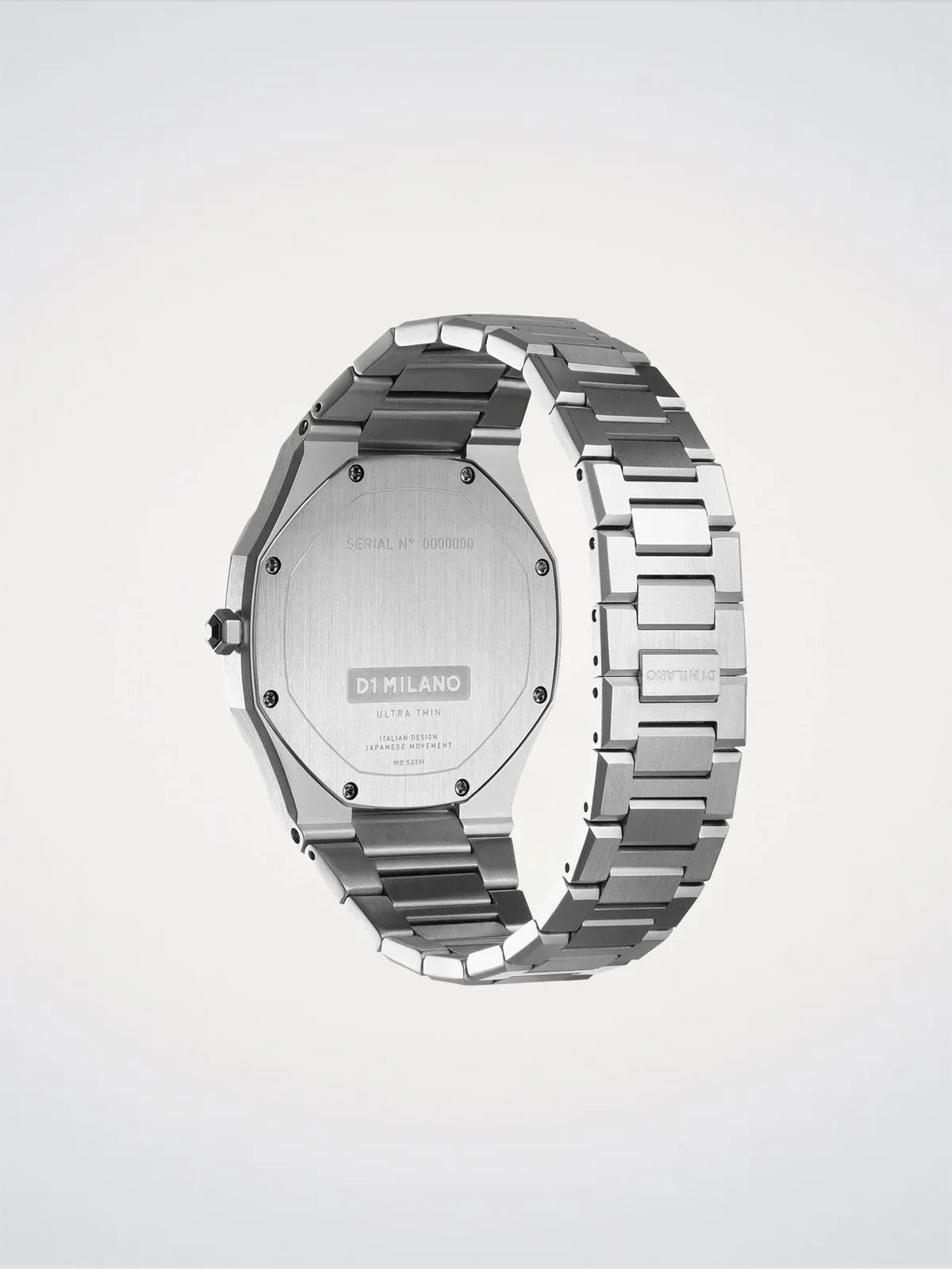 D1 MILANO D1-UTBJ09 SILVER STEEL BAND BLUE DIAL FOR MEN