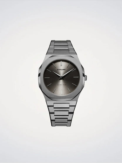 D1 MILANO D1-UTBJ22 GREY STEEL BAND GREY DIAL FOR MEN